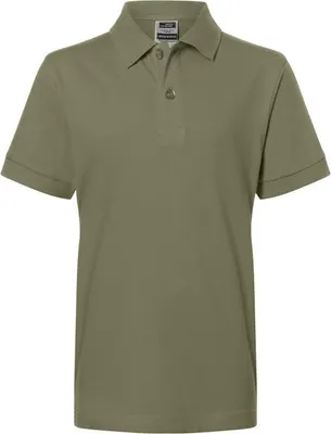 Produktbild von James & Nicholson Poloshirt Classic Junior,Gr. S,oliv