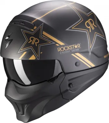 Produktbild von Scorpion EXO-Combat Evo Rockstar Helm Grösse: L (58/59)