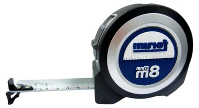 Produktbild von Taschenbandmaß Stahlband 8 m x 27 mm, 4317784919296