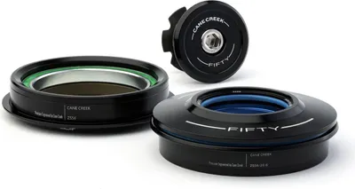Zdjęcie produktu dla Cane Creek 50 Tapered Steuersatz, 1 1/8"-1.5", ZS56/28.6/H8 | ZS56/40/H4, czarny