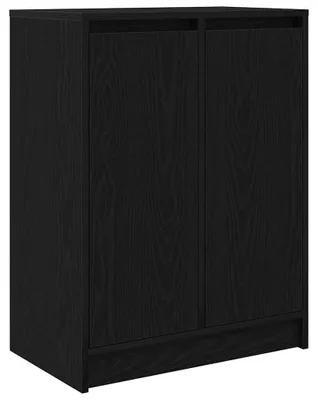 Produktbild von Schrank im Design von schwarzem Eichenholz, als Beistelltisch