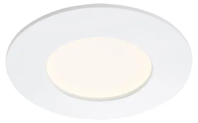 Imagen del producto de Lámpara empotrable LED, diámetro 8,5 cm, 6 W, color blanco, marca Briloner Leuchten