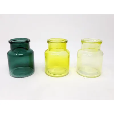 Produktbild von DecoFinder 5-1166-8-51, Grün, Glas, 3 Stück(e), Einfarbig, 75 mm, 290 g