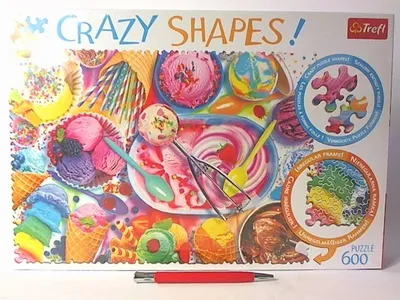 Image de PUZZLE 600 CrazyShapes Sweet dream 11119