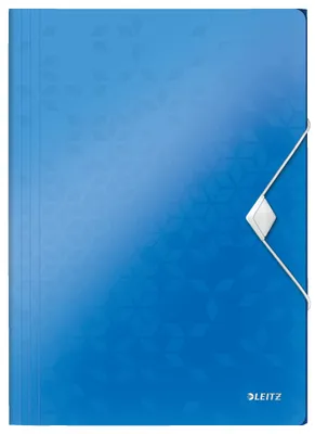 Produktbild von Leitz WOW, A4, Polypropylen (PP), Blau, Metallisch, Porträt, 150 Blätter, 235 mm