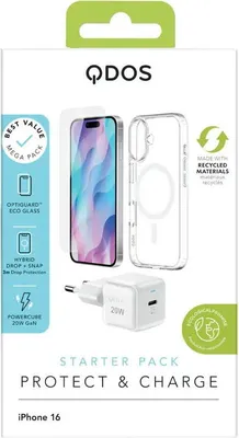 Imagen del producto de QDOS - Pack de inicio para iPhone 16