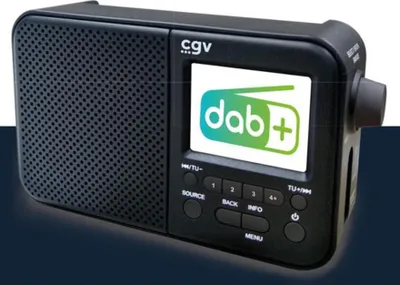 Produktbild von Schwarzes digitales tragbares radio Cgv 13031