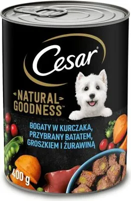 Produktbild von Hundefutter Cesar Huhn 400 g