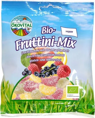 Zdjęcie produktu dla Fruttini-Mix - bez żelatyny, 100g