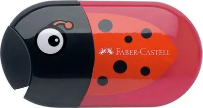 Obrázek produktu pro Faber-Castell 183526 ruční ořezávátko Černá, červená