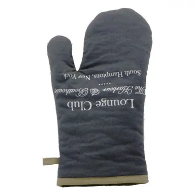 Produktbild von Ofenhandschuh Lounge Club grau - South Hamptons NY Topfhandschuh
