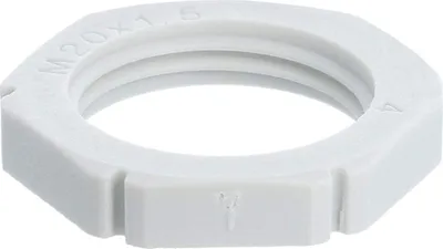 Produktbild von WISKA Gegenmutter M20 EMUG 20 glasfaserverstärkt lgr 10060772
