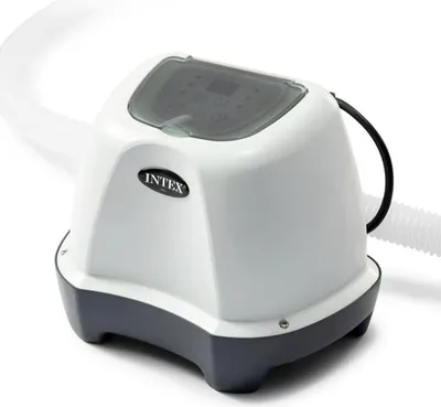 Produktbild von Intex Krystal Clear Salzwasser System, 17,4 m³, 1 m³/h, 3 g/l, 4 g/h, 3,2 cm, Weiß