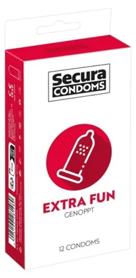 Produktbild von Secura Condoms EXTRA  FUN  12 x