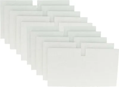 Produktbild von vhbw 10x Luftfilter Ersatz für Lunos 9/FALD, 34703 für Lüfter, Badlüfter, Ventilator, Lüftungsgerät - Weiß