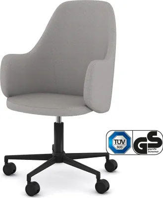 Produktbild von ASSMANN Schalenstuhl Consento Triest High Back gepolstert mit Rollen Beige,