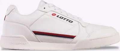 Produktbild von Lotto Herren-Sneaker Weiß-Rot, Farbe:weiß, EU Größe:49