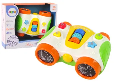Obrázok produktu pre Interaktívny ďalekohľad pre batoľatá Svetlo Zvuk Objavuj