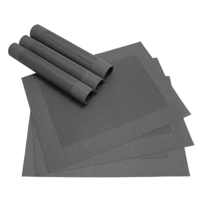 Produktbild von Tischset BORDA 6er schwarz Tischunterlage als Tischdeko