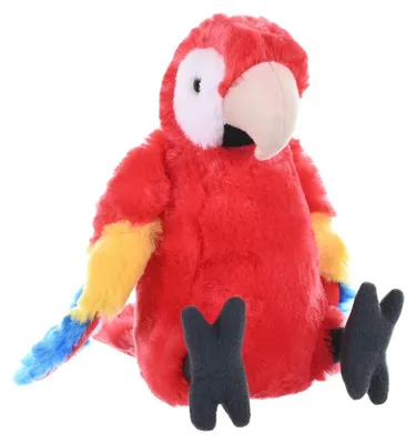 Immagine prodotto di Peluche pappagallo - Peluche animale - Rosso - 20 cm