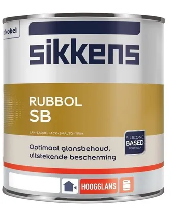 Obrázok produktu pre Sikkens Rubbol SB plus, Základ, Kov, Drevo, Vysoký lesk, Base W05, Alkydová živica, Na báze rozpúšťadiel