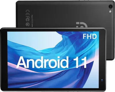 Produktbild von Pritom Tronpad Tablet – 7'' Android 11 Tablet PC mit 2GB RAM, 32 GB Speicher, Expand 512G, Quad Core, 1024*600 FHD Display, Dual Kamera, WiFi,  Bluetooth, mit Ledertasche