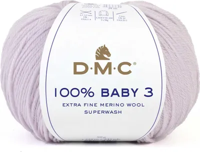 Image de DMC 100 % laine Baby-3 - pure Laine (couleur 138)