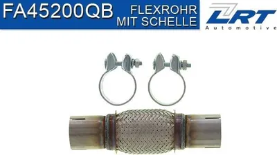 Produktbild von LRT FA45200QB Flexrohr Abgasanlage Auspuffrohr für VW Lupo (6X1, 6E1) Polo Schrägheck (6N1) Polo Van Kasten / Schrägheck (6N1) für SEAT AROSA (6H)