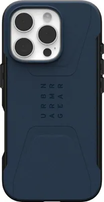 Produktbild von UAG Civilian Magsafe Hülle für iPhone 16 Pro - Blau