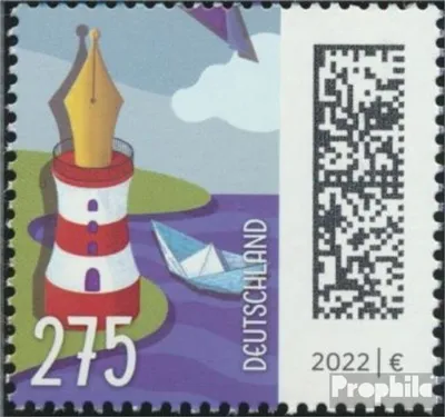 Produktbild von Briefmarken BRD (BR.Deutschland) 2022 Mi 3657R mit Zählnummer (kompl.Ausg.) postfrisch Welt der Briefe