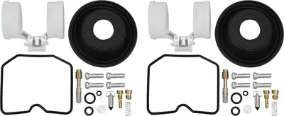 Zdjęcie produktu dla 2 zestawy naprawcze gaźnika Zestaw naprawczy gaźnika odpowiedni do Kawasaki Vulcan 500/EN500 1991-1995