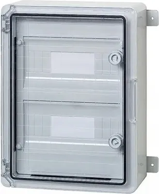 Obrázek produktu pro Rozvodnice plastová pro modulové přístroje průhledné dveře, IP65, Plastim 300x400x170