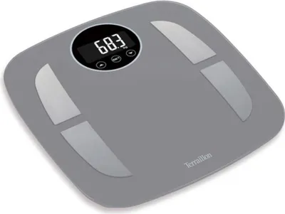 Image de Impédancemètre 160kg/100g gris - Terraillon - POWERFIT -