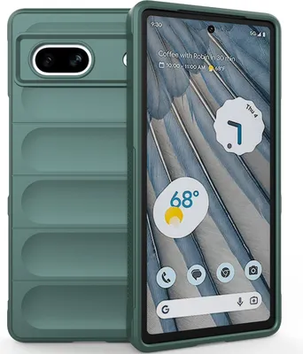 Obrázek produktu pro Pouzdro pro Google Pixel 7A Měkké TPU Silikonové Nárazuvzdorné Ochranné Pouzdro zelené