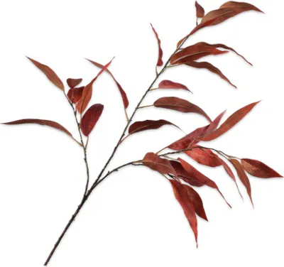Produktbild von Silk-ka Künstlicher Blumen-Seidenblattzweig Braun 114 cm