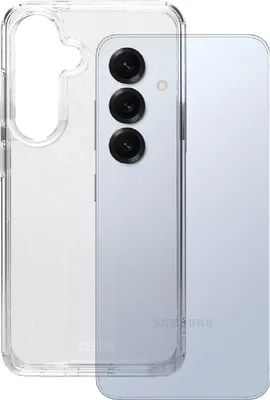 Produktbild von Extrem widerstandsfähiges Cover für Samsung Galaxy S25 mit D3O-Technologie, Transparent