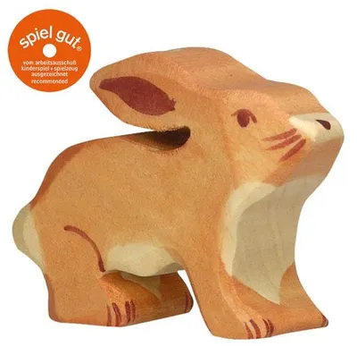 Produktbild von HOLZTIGER Hase aus Holz - klein