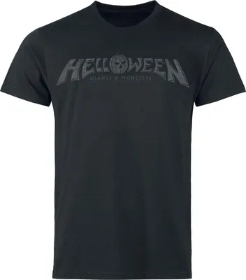 Produktbild von Helloween T-Shirt Herren Logo schwarz Band-Merch, Bands 100% Baumwolle L