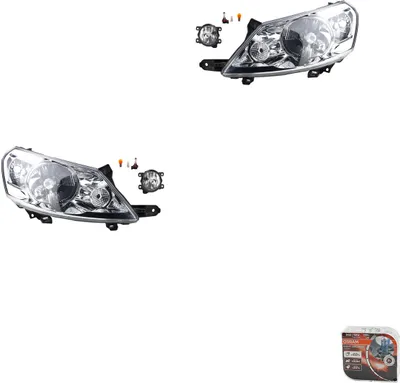 Produktbild von Scheinwerfer Satz + Osram Night Breaker Laser passend für Fiat Scudo 272 01/07 1400455580 00006208C5 6208C5 1401368180 6206L0 6208L0 SU001A1269 Johns