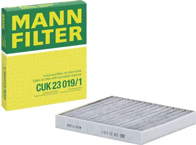 Produktbild von MANN-FILTER CUK 23 019/1 Innenraumfilter Pollenfilter für HYUNDAI Tucson (TL, TLE) Aktivkohle