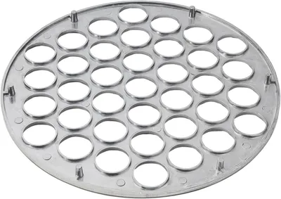 Image de Outil de cuisine : Presse à raviolis en alliage d'aluminium avec 37 trous