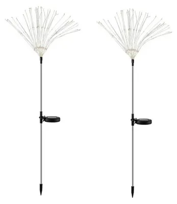 Obrázek produktu pro Verk 12394 Solární LED zahradní lampy se soumrakovým senzorem 70 cm, 2 ks