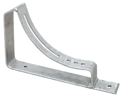 Produktbild von DAPRONA Laufroststütze universal für Dachtritt und Laufrost Silber 28cm, für Blechdach geeignet, Dachtritte für Schornsteinfeger