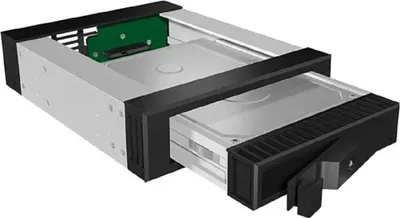 Image de RaidSonic 20048 RaidSonic ICY BOX IB-129SSK-B 3,5 Rack interchangeable pour 2,5 / 3,5 HDD's