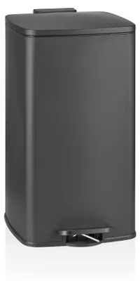 Produktbild von hjh OFFICE Mülleimer 60 Liter Clean Step 4 Abfalleimer Mülltrenner rechteckig für Küche, Büro mit Step-On 68.0 x 45.0 x 38.0 cm