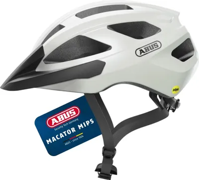 Produktbild von ABUS Rennradhelm Macator MIPS - Fahrradhelm für Einsteiger mit Schirm geeignet Zopfträger/-innen Damen und Herren