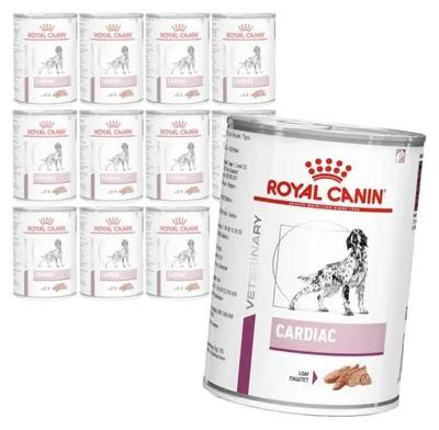 Produktbild von Royal Canin Veterinary VHN Dog Cardiac Loaf 12x410g Nassfutter-Pastete für Hunde mit Herzinsuffizienz