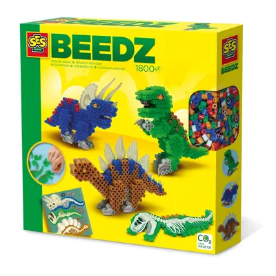 Produktbild von SES-Pressperlen Dinosaurier 06262 62620