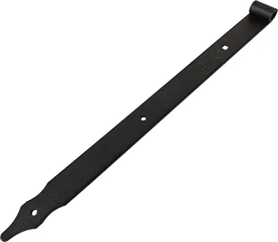 Produktbild von Ladenband schwarz - Größe: 400 x 30 x 3 mm - Ausführung: ohne Kloben