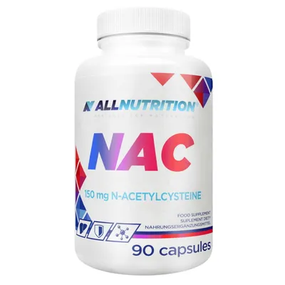 Produktbild von Allnutrition NAC-Präparat - 90 Kapseln zur Leber- und Entgiftungsunterstützung